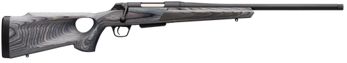 Winchester Guns 535727212 XPR Thumbhole Varmint SR 243 Win 3+1 Cap 24" TB Blued Perma-Cote Rec Matte Black Laminate Fixed Thumbhole Stock Right Hand with MOA Trigger System (Full Size) No Sights