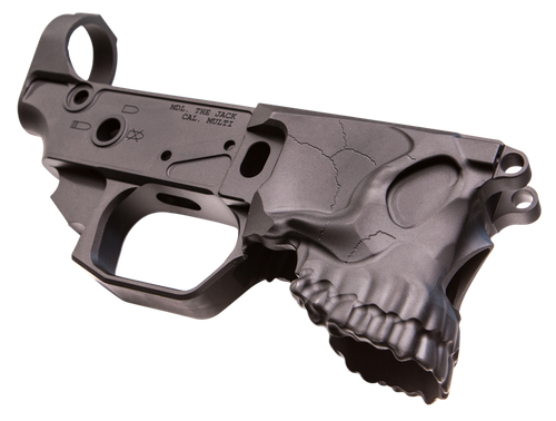 Sharps Bros SBLR03 The Jack Stripped Lower Multi-Caliber Black Anodized Finish 7075-T6 Aluminum Compatible w/Mil-Spec AR-15 Internal Parts