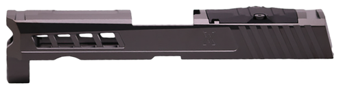 True Precision Inc TPP32CSBCRMR Axiom Optic Cut Slide Fits Sig P320 Black DLC Anodized 416R Stainless Steel