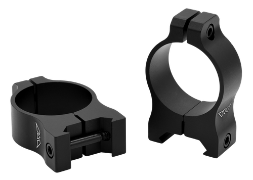 Warne V414M Scope Rings Vapor Matte Black 30mm Medium