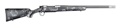 Christensen Arms 8010631300 Ridgeline FFT 6.8 Western 3+1 20" Carbon Fiber/Threaded Barrel, Stainless Steel, Black with Gray Accents Stock