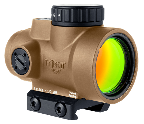 Trijicon 2200347 MRO SD  Coyote Tan 1x25mm 2 MOA Green Dot Reticle Low Mount