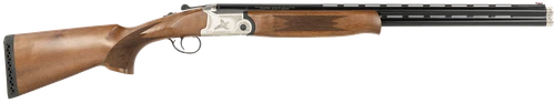 Gforce Arms GF41024Y Filthy Pheasant  Youth 410 Gauge Break Open 3" 2rd 24" Over/Under Vent Rib Barrel, Engraved Nickel-Plated Receiver, Fixed Turkish Walnut Stock