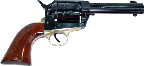 Cimarron PPP22LR Pistolero  22 LR 10rd Shot 4.75" Blued Steel Barrel Blued Cylinder Blued Steel Frame Walnut Grip Exposed Hammer