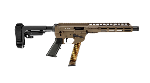 FREEDOM ORDNANCE FX9P10S-FDE FX9P  9mm Luger 31+1 10" Flat Dark Earth