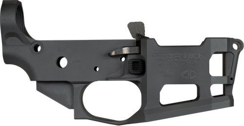 Desert Tech QTRLR15B53 Quattro-15  Multi-Caliber Black for AR-15 Includes Quad53 Magazine