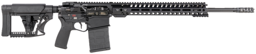 Patriot Ordnance Factory 01566 Revolution Gen4 6.5 Creedmoor 20" 20+1 Black Hard Coat Anodized Adjustable Magpul PRS Stock