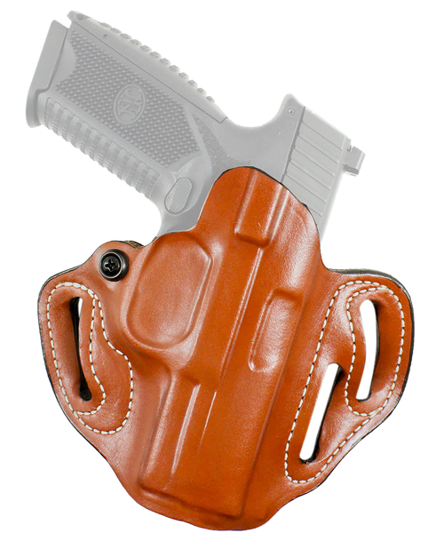 DeSantis Gunhide 002TAA09Z0 Speed Scabbard  OWB Tan Leather Fits S&W Shield X Right Hand