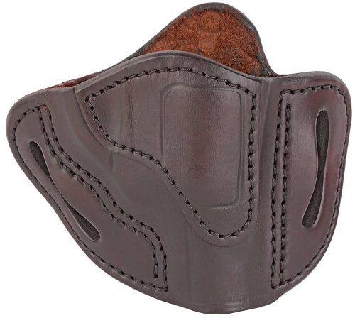 1791 Gunleather RVH1SBRR RVH1  OWB Size 01 Signature Brown Leather Belt Slide Fits S&W J Frame/Ruger LCR/S&W 38 Belt Up to 1.75" Wide Right Hand