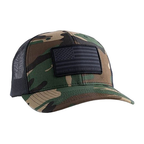 STANDARD PATCH TRUCKER WOODLAND CAMO