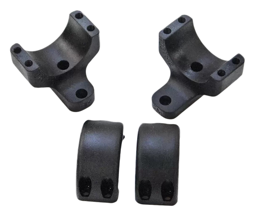 DNZ 703TXH2 Game Reaper 2 Scope Mount/Ring Combo Matte Black 30mm Howa