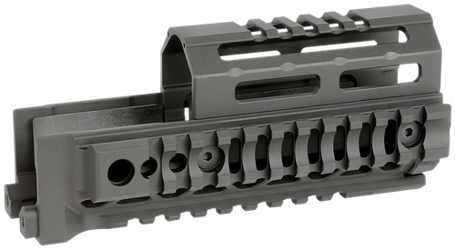 Midwest Industries MIAKALPHAQR6  AK Alpha Black 6061 Aluminum AK-47/AK-74 6.00" Long
