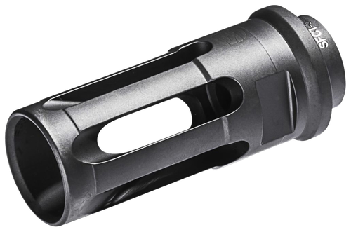 SureFire SFCT5561228 Closed-Tine Flash Hider Black DLC Stainless Steel with 1/2"-28 tpi Threads & 2.30" OAL for 5.56x45mm NATO AR-15