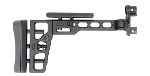 Samson 040616601 S.A.S Folding Stock w/ MP5K End Cap Black Aluminum