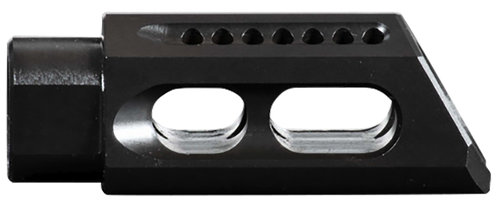 Yankee Hill 26MBA Slant Muzzle Brake Black Steel with 1/2"-28 tpi Threads & 2.50" OAL for 5.56x45mm NATO AR-Platform