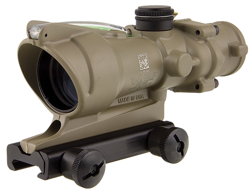 Trijicon TA31D100313 ACOG  4x32mm Chevron Reticle FDE