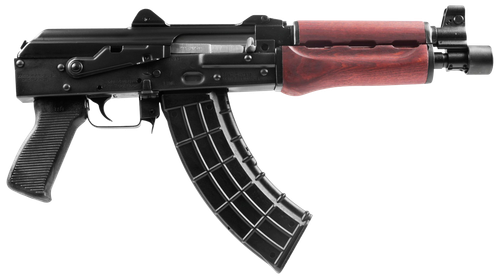 Zastava Arms Usa ZP92762SR ZPAP 92 7.62x39mm 30+1 10", Black Rec/Polymer Grip, Serbian Red Wood Handgaurd