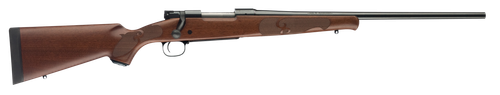 Winchester Guns 535201289 Model 70 Featherweight Compact 6.5 Creedmoor Caliber with 5+1 Capacity, 20" Barrel, Brushed Polish Blued Metal Finish & Satin Walnut Fixed Feather Checkered Stock Right Hand