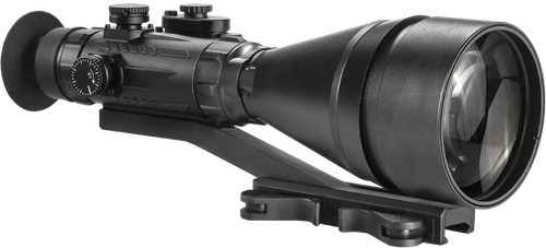 AGM Global Vision 15WP6623484111 Wolverine Pro-6 3AW1 Night Vision Rifle Scope Matte Black 6x100mm Gen 3 Auto-Gated White Phosphor Level 1 Illuminated Red Chevron w/Ballistic Drop Reticle