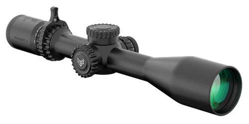 Swampfox Optics PAT2624MT  Patriot II Black 6-24x50mm 30mm Tube Clean Tree MOA Reticle