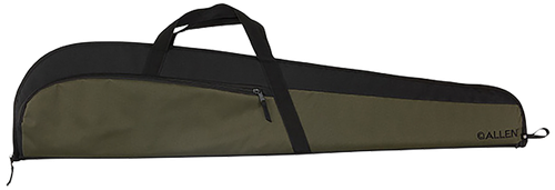 Allen 69346 Powell Rifle Case 46" Green w/Black Trim 600D Polyester, Foam Padding, Large Accessory Pocket & Lockable Zippers