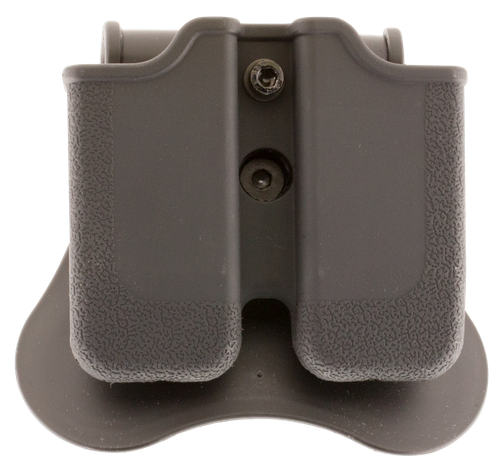 Bulldog P1911M Mag Holder  Paddle Black Polymer Paddle Compatible w/ Single Stack 1911 Ambidextrous Hand