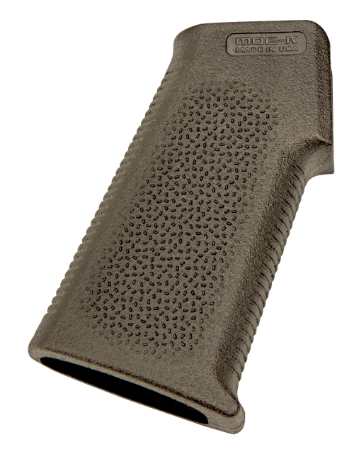 Magpul MAG438-ODG MOE-K Grip Aggressive Textured OD Green Polymer for AR-15, AR-10, M4, M16, M110, SR25