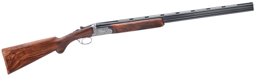 Rizzini USA 41012029 Round Body EM Full Size 20 Gauge Break Action 2rd 29" Vent Rib Barrel, Coin Anodized Silver Receiver, Fixed w/Prince of Whales Grip Grade III Turkish Walnut Stock