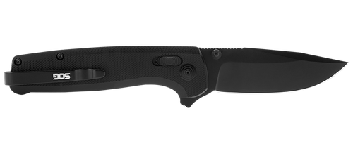 S.O.G SOGTM1027CP Terminus XR 2.95" Folding Clip Point Plain Black TiNi D2 Steel Blade Black G10 Handle Includes Pocket Clip