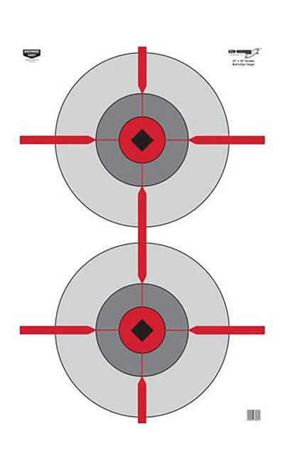 Birchwood Casey 37031 EZE-Scorer  Bullseye Paper Target 23" x 35" 100 Per Pkg