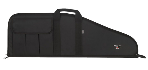 Tac Six 1080 Engage Tactical Rifle Case 38" Black Endura w/ D-Ring & Foam Padding