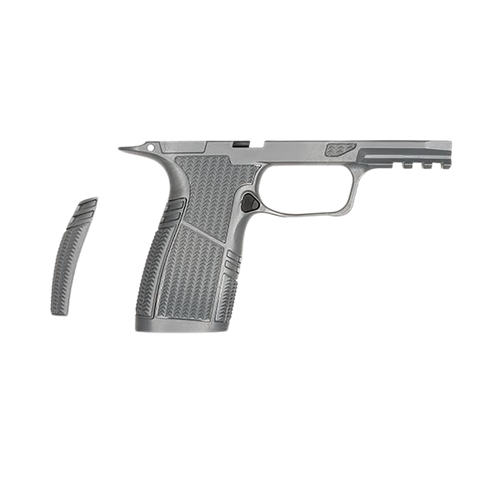 Tyrant CNC TDP365GRMMACROGREY Snub Nose Grip Module Grey Fits Sig P365