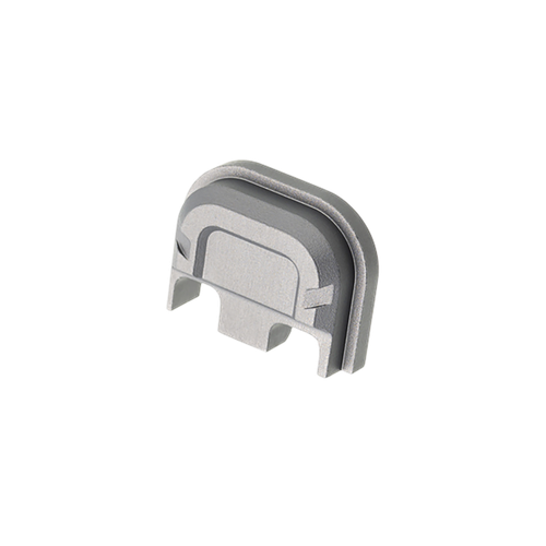 Tyrant CNC TDG5SPGREY Slide Cover Plate  Chevron Design Glock Gen5 Grey Aluminum