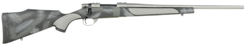 Weatherby VC38350NR0O Vanguard Shadow 350 Legend 5+1 20" Carbon Gray Cerakote #2 Standard Barrel, Carbon Gray Cerakote Steel Drilled & Tapped Receiver, Black w/Gray & White Accents Monte Carlo Stock