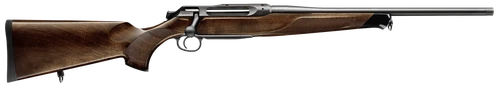 Sauer 80117098 505 Lux Full Size 7mm Rem Mag 2+1 24" Matte Blued Threaded Barrel, Matte Blued Saddle Mount Steel Receiver, Grade 5 Wood Fixed Stock