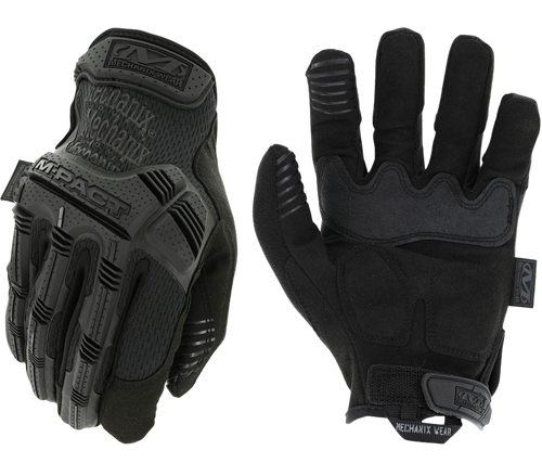 Mechanix Wear MPT-55-010 M-Pact Covert Black Synthetic Leather/Armortex Large