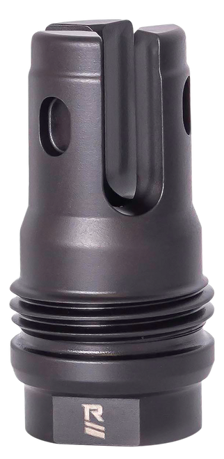 Rugged Suppressor FH014 R3 Flash Mitigation System Black with 9/16x24 LH Threads & 2.13" OAL for 7.62mm Radiant762, Surge762, Razor762 & Micro30 Suppressors