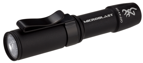 Browning 3712114 Microblast AAA Flashlight  Black 72 Lumens White Nichia LED
