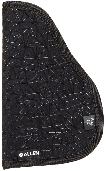 Allen 44905 Spiderweb In-The-Pocket Conceal Carry Holster Size 05 Black Nylon w/Web Grip Pattern, Compatible w/Glock 17/22/29/Springfield XD Ambidextrous