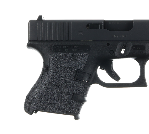 Talon Grips 105G Adhesive Grip  Compatible w/Glock 26/27/28/33/39 Gen3, Black Textured Granulate