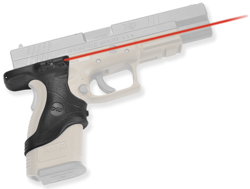Crimson Trace 0120701 Lasergrips  Fits Springfield XD, Red Laser Black Polymer