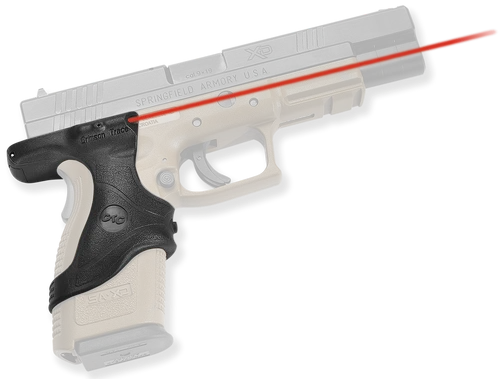 Crimson Trace 0120701 Lasergrips  Fits Springfield XD, Red Laser Black Polymer