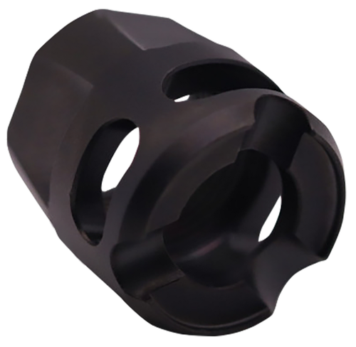 True Precision Inc TPYMICROBC Micro Compensator Y-Type Black DLC 416R Stainless Steel 1/2"x28 Threads 9mm/380 ACP