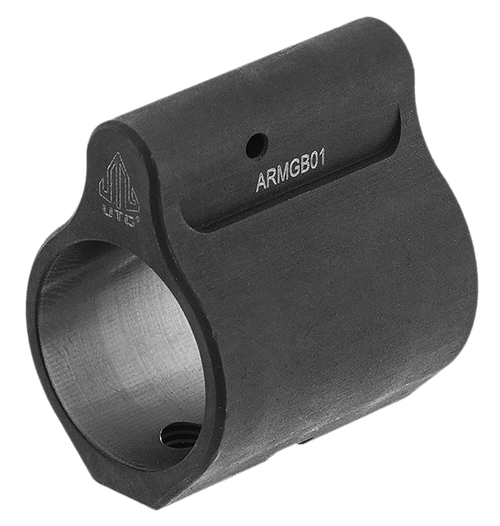 Leapers MNTARMGB01 Micro Gas Block  .750" Phosphate Steel 1.15"