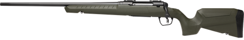Savage Arms 32128 Axis 2 Compact 223 Rem 4+1 20" Matte Black Heavy Sporter Barrel, Matte Black Drilled & Tapped Carbon Steel Receiver, Fixed OD Green Synthetic Stock, Left Hand