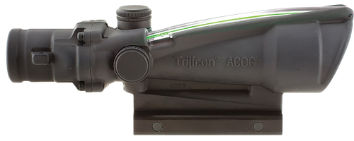 Trijicon 100416 ACOG  Matte Black 3.5x35mm Illuminated Green Crosshair 300 Blk BDC Reticle