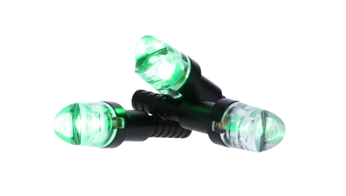 NAP NAPILLNGR Thunderglo Illuminated Nock Green Polycarbonate Aluminum Shaft/ 6 Pack