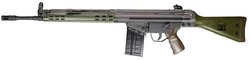 PTR 100 GI  *Reconditioned 308 Win,7.62x51mm Nato 18" 20+1, Black Parkerized Reciever, Green Synthetic Furniture (Stock May Be Blemished)