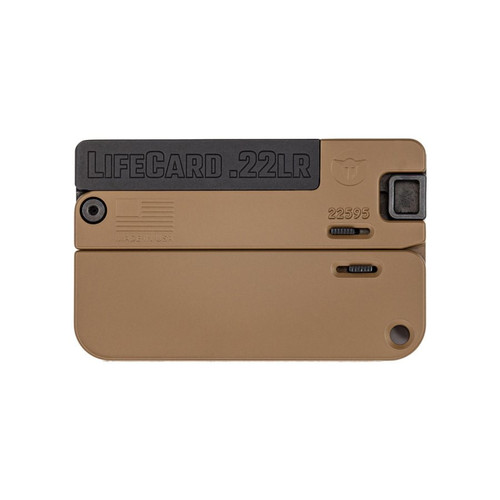 LIFECARD 22LR BLACK/BROWN22 LR