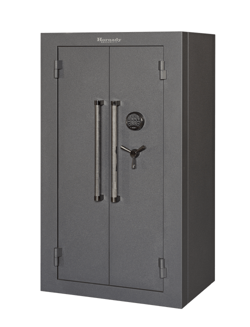 Hornady 95071 Mobilis  Double Door Matte Grey 9 Gauge Steel Safe